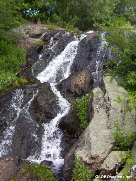Postcard One of Rockwood Park`s waterfalls