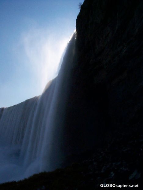 Postcard Over the edge - Niagara Falls, Canada