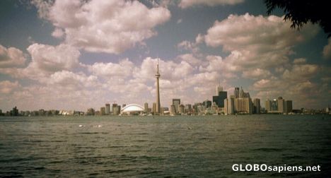 Postcard Toronto skyline