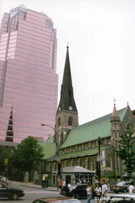 Postcard Montreal - Church
