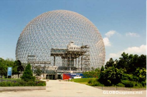 Postcard Montreal - Bio Sphere