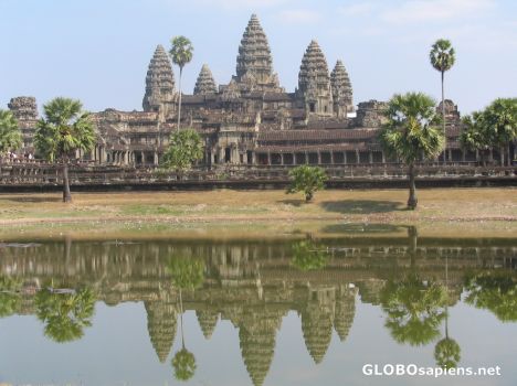 Postcard The lost city city of Angkor