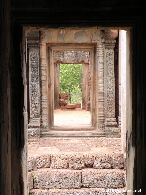 Postcard Doorway at Banteay Srey