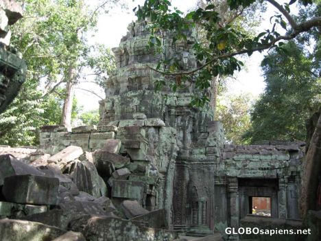Postcard Ta Phom Ruins - Bayon Temple