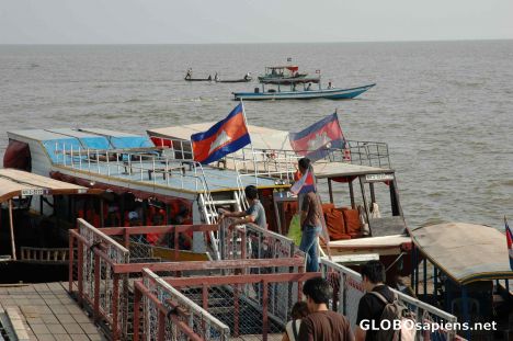 Postcard Tonle Sap Lake - Arrival of More Tourists