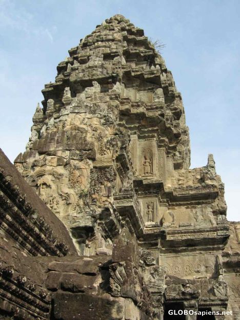 Postcard The Angkor Wat Temple Dome