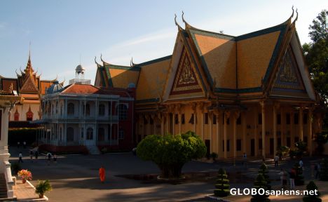 Postcard Phnom Penh Royal Palace