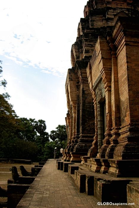 Postcard Prasat Kravan Temple, Angkor Thom