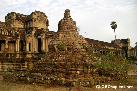 Postcard Morning View of Angkor Wat