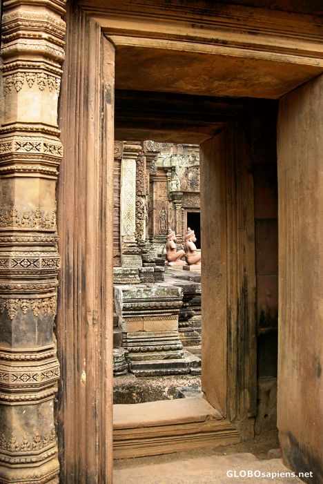 Postcard Doorway, Banteay Srei Temple