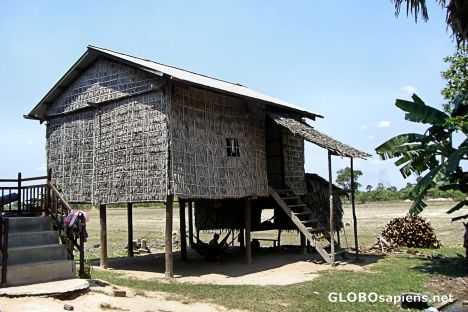 Postcard Rural Home Outside Siem Reap