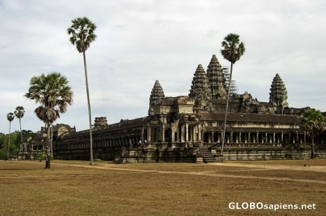Postcard Angkor Wat From a Different Angle