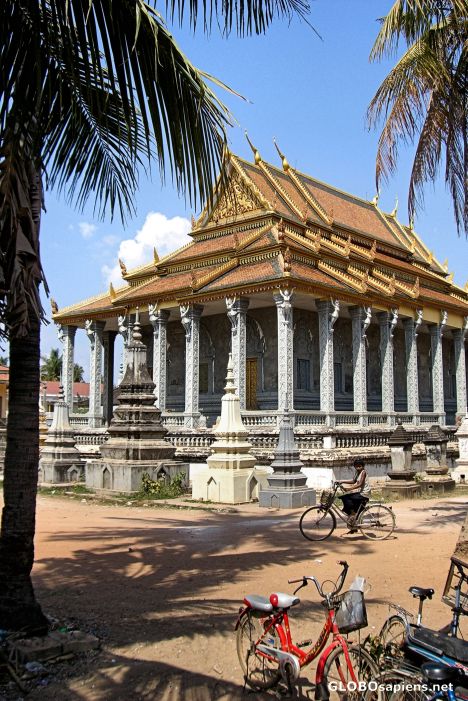 Postcard Buddhist Temple, South Siem Reap