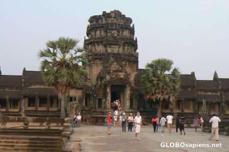 Postcard Entrance to Angkor Wat