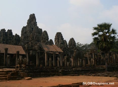 Postcard Bayon Temple