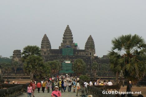 Postcard Main temple - Angkor Wat