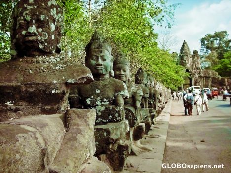 Postcard Cambodia, Angor Wat