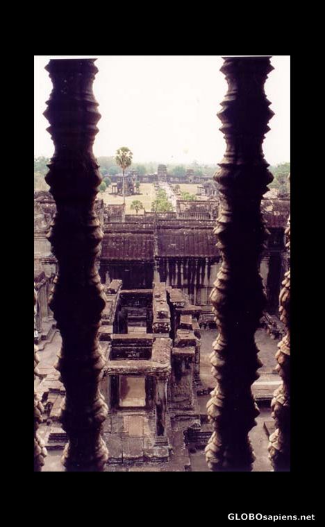 Postcard Angkor Wat, Cambodia