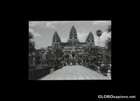 Postcard Angkor Wat Temples