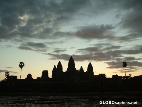 Postcard Angkor Wat Sunrise