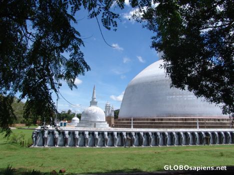 Postcard Ruwaneli Dagaba Anuradhapura