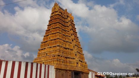 Postcard Nallur Kandaswamy Temple gate