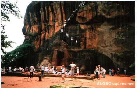Postcard Sri Lanka - Sigiriya Rock