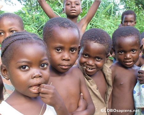 Postcard Kids from Mai Ndombe