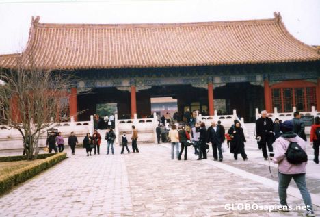 Postcard Ming Tombs