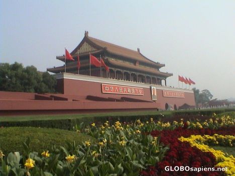 Postcard Forbidden City: Tianan Gate