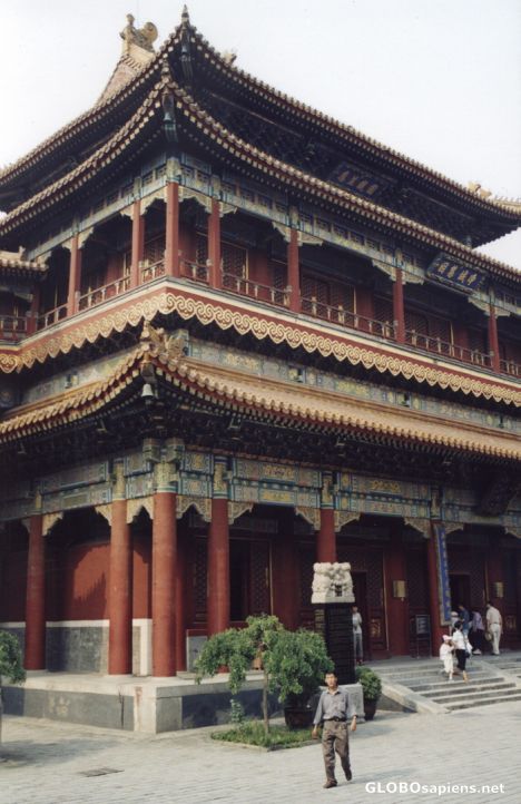 Postcard Pagoda in Lama Temple