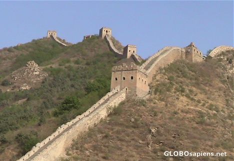 Postcard Great Wall...