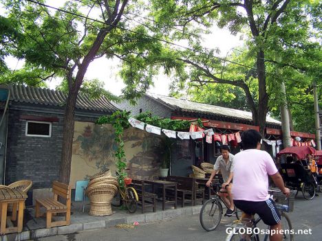 Postcard Daily life along the river by Hutong Cafe
