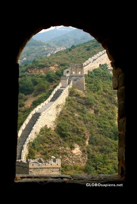 Postcard Simatai Great Wall