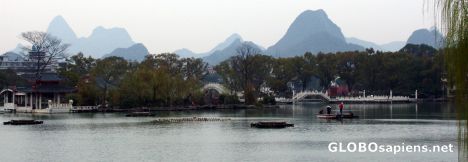 Postcard Guilin - the artists favourite view