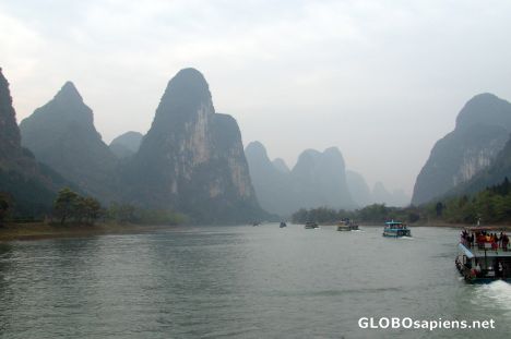 Postcard Lijang River 2