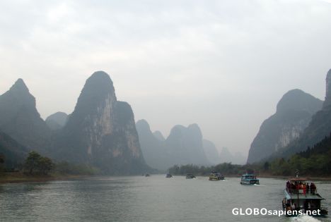 Postcard Lijang River 6