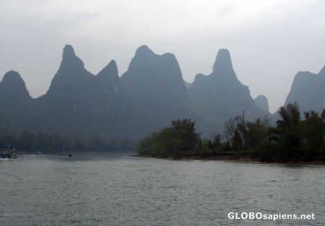 Postcard Lijang River 7