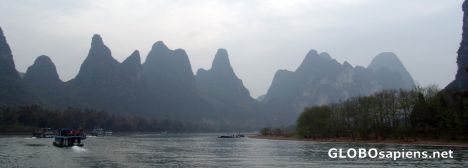 Postcard Lijang River 8