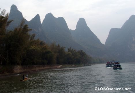 Postcard Lijang River 9