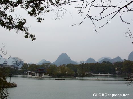 Postcard Guilin in Early Spring