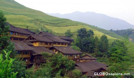Postcard Guilin-Terraces Field in Longsheng