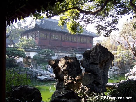 Postcard Yu Yuan Gardens dating from the Ming Dynasty