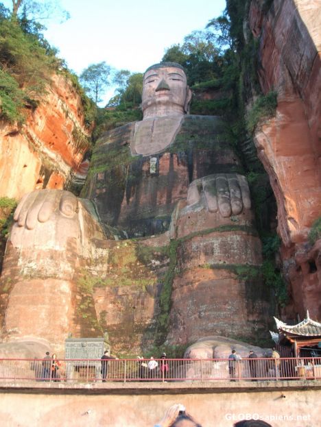 Postcard Eshan Giant buddha