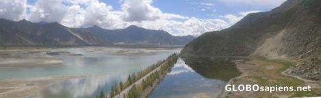 Postcard Beautiful Tibet