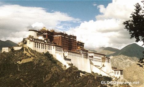 Postcard Potala in Lhasa...
