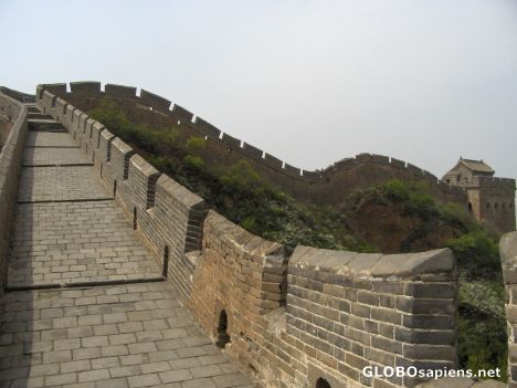 Postcard The Great Wall in Jinshanglin