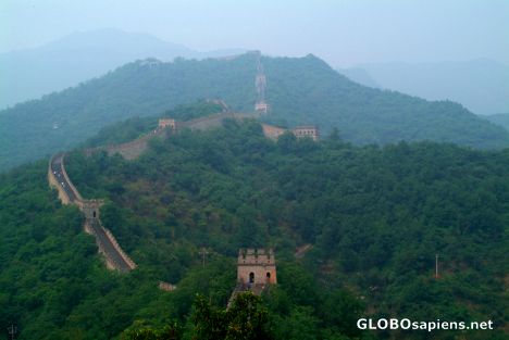 Postcard Mutianyu (CN) - Great Wall of China - restored