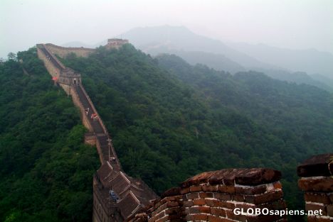 Postcard Mutianyu (CN) - Great Wall of China - view 3