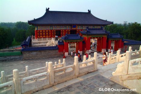 Postcard Beijing (CN) - the Temple of Heaven park